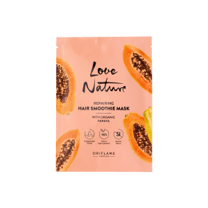 Маска-смузи для волос с органической папайей Love Nature 41312 Орифлейм Oriflame Орифлэйм