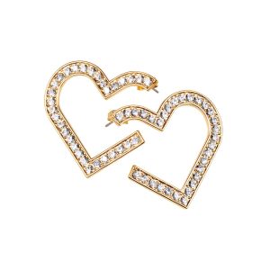 Серьги в виде сердец 48910 Орифлейм Oriflame Орифлэйм